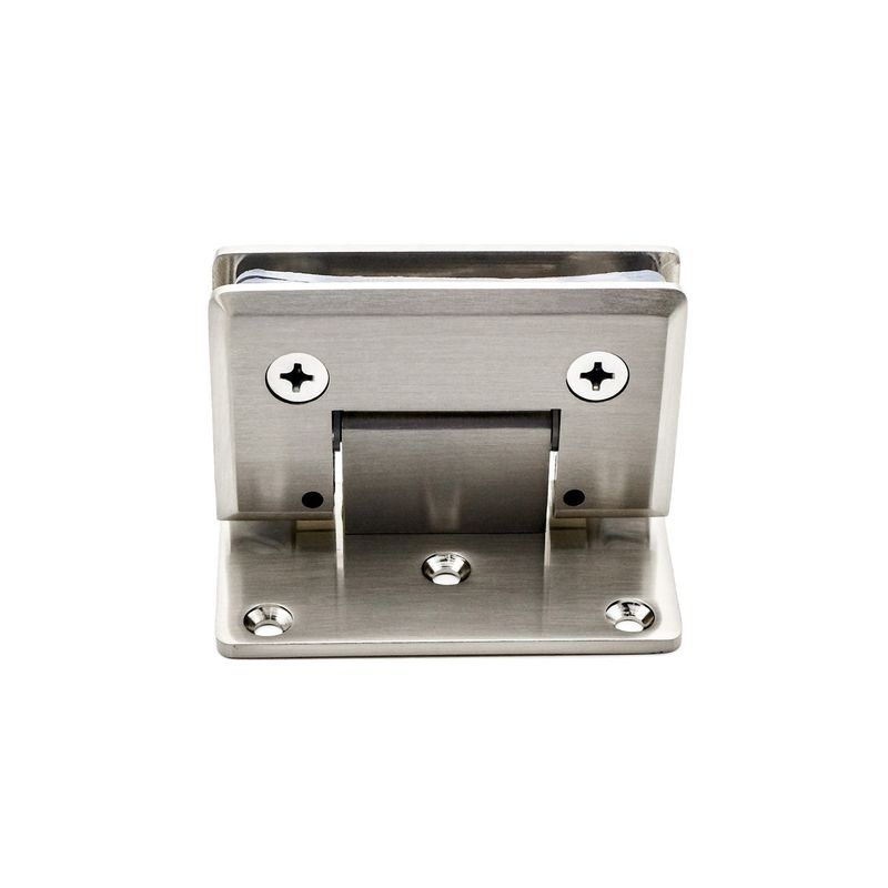 Porta de vidro de aço inoxidável para banheira para 5-8mm