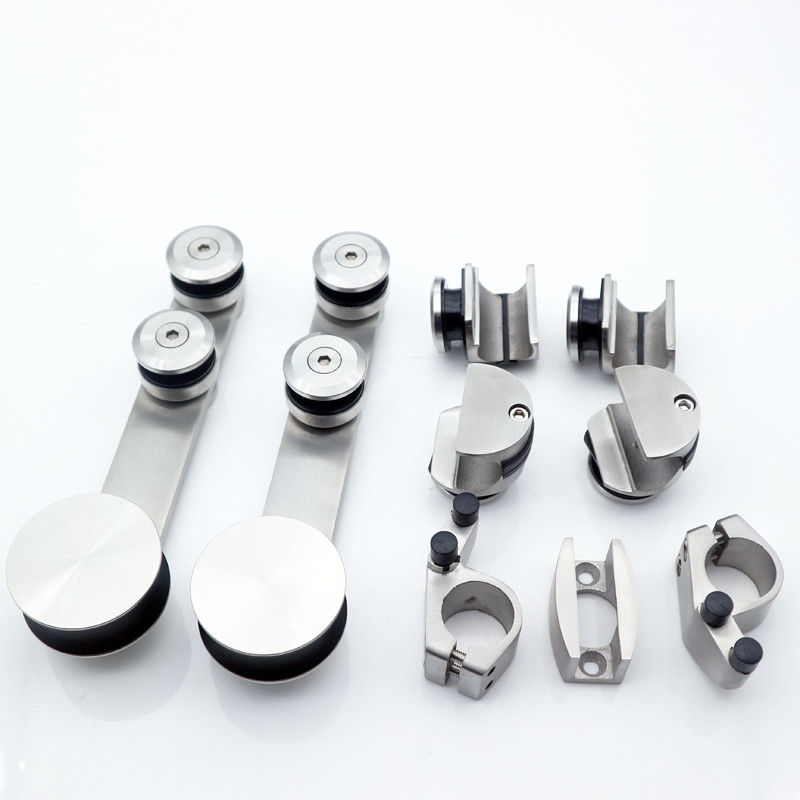 Salão de chuveiro deslizante Acessórios de porta de vidro Sistema de equipamentos Conjunto em prata/preto/ouro