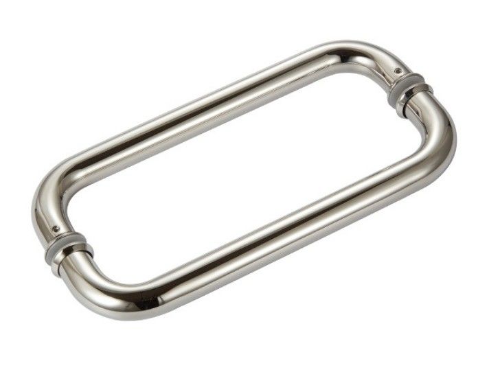 Garrafa de puxa de ouro rosa para porta de chuveiro 203*203mm 8-12mm espessura da porta incluída