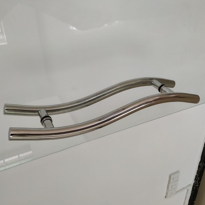1000 mm de comprimento customizável porta de vidro de dois lados puxar alças para estilo de design moderno