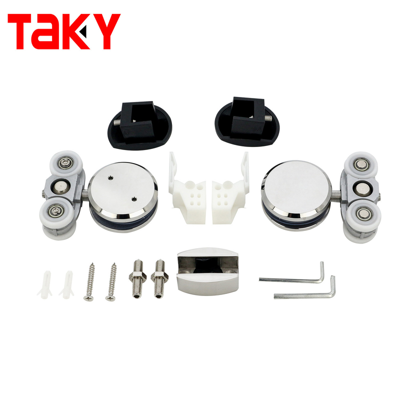 Roldana para porta de correr de vidro resistente 50kg+ capacidade de carga