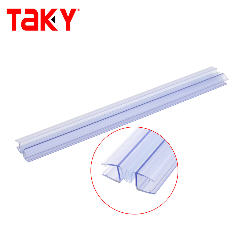 Faixas de vedação de PVC para porta de vidro de chuveiro, estilo moderno