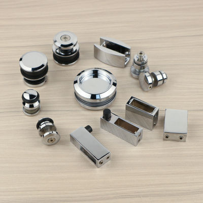 Bom preço Ferramentas de porta de vidro deslizante para banheiro Design de aço inoxidável durável on-line