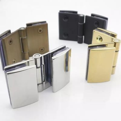 Bom preço Chaves de chuveiro quadrada sem enquadramento em aço inoxidável para porta de vidro preto de mancha polonesa on-line