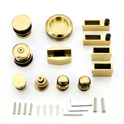 Bom preço Projeto de sistema de deslizamento de porta de celeiro de vidro dobrável para acabamento normal de cetim / polido on-line