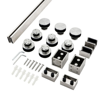 Bom preço SSS/PSS Porta deslizante de chuveiro quadrada dupla pista para acessórios de casa de banho on-line