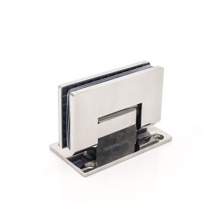 Bom preço Estilo de Design Moderno SS304 Suave Fechar Muralha de Chuveiro para H 90 graus Porta de Vidro de Banho on-line