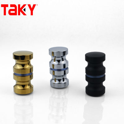 Bom preço Acessórios de banheiro chuveiro encaixe latão aço inoxidável puxar porta de vidro alça e botão on-line