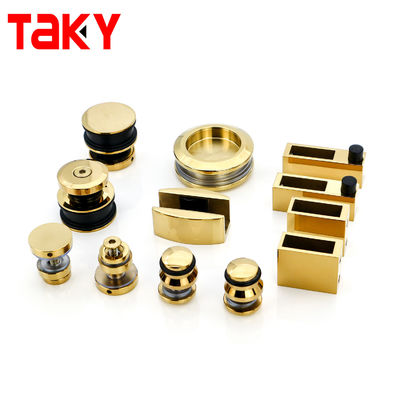 Ferramentas de portas deslizantes de vidro sem quadro de aço inoxidável Kit de ferramentas de portas deslizantes de chuveiro de vidro