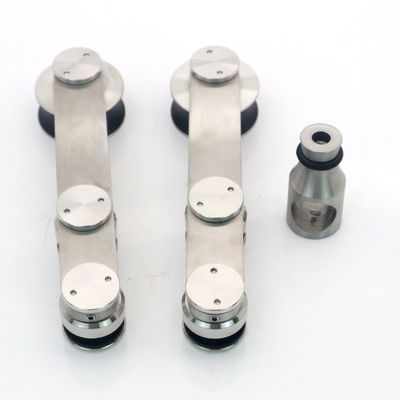 Hardware do sistema de portas deslizantes de vidro sem quadro de chuveiro deslizante de alta qualidade