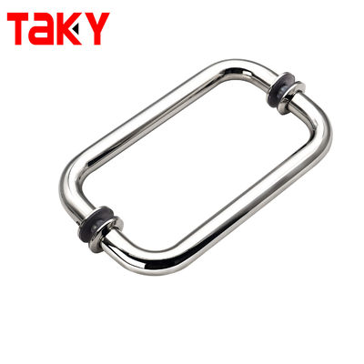 Porta de vidro plana personalizável Porta de vidro duplo lado