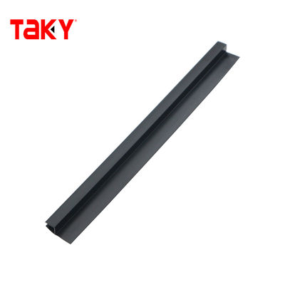 Bom preço PVC preto Porta de chuveiro de vidro à prova d'água 6-12 mm on-line