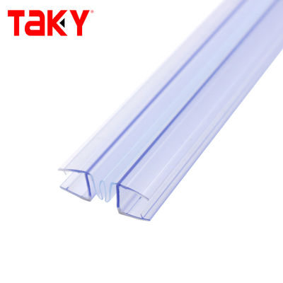 Bom preço Venda quente PVC 6-12 mm porta de vidro vedação à prova d'água tira de vedação da porta do chuveiro do banheiro on-line