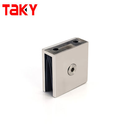 Bom preço Quadrado Duche porta de vidro Grampos de banheiro parede de vidro montar Grampos on-line