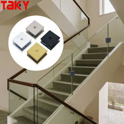 Bom preço Dobradiça de porta de vidro de 0 grau quadrada para encaixe de vidro a vidro, grampo de porta de vidro de canto on-line