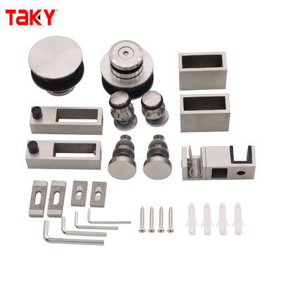 Bom preço Acessórios para o chuveiro sem moldura de venda a quente Kit de portas de vidro deslizante Kit on-line