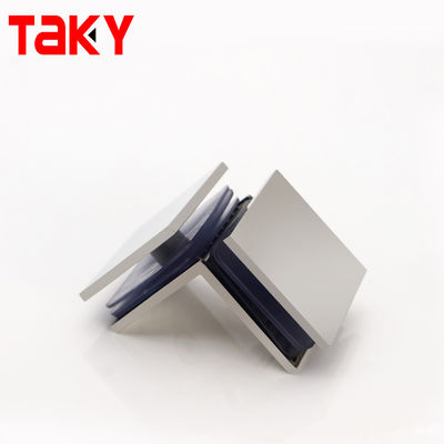 Bom preço Braçadeira de canto do chuveiro, suporte de trilhos, dobradiça, braçadeiras de chuveiro, braçadeira de porta de vidro temperado on-line