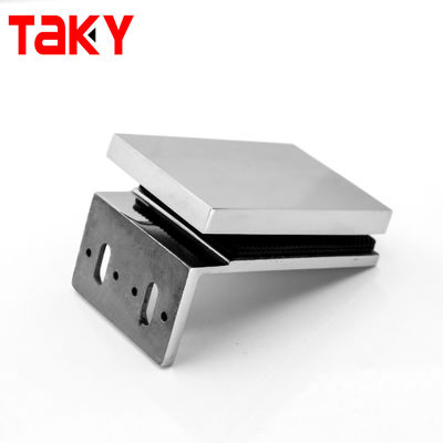 Bom preço Modern Design Stainless Steel Wall to Glass Corner Clamp Brackets Glass Door Clamps Shower Glass Door Hinge
 on-line