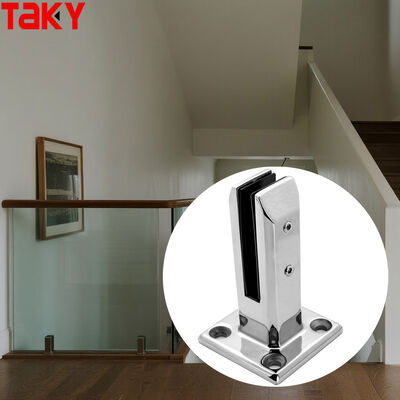 Bom preço Grampo de aço inoxidável 316 para guarda-corpo de vidro sem moldura para espessura de vidro de 8-12mm on-line