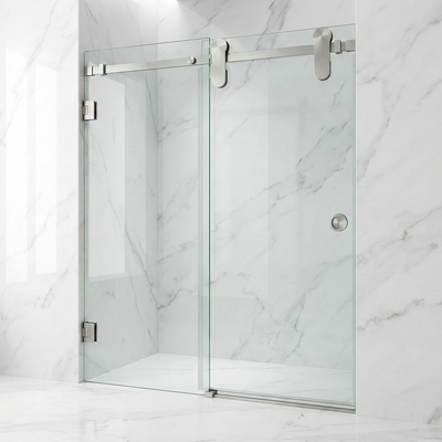 Bom preço Sistema de porta deslizante de vidro Frameless dos acessórios de aço inoxidável da porta de vidro do chuveiro on-line