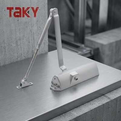 Bom preço A fábrica fornece fecho de porta hidráulico ajustável para estilo de design moderno de porta de aço on-line