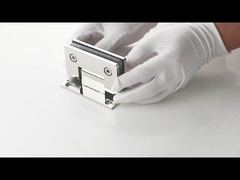 Dobradiça de tela de chuveiro de porta de vidro em aço inoxidável