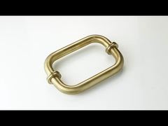 Maçaneta para porta de vidro dourado TK-C047