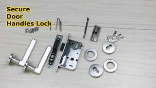 Maçanetas de porta com trava